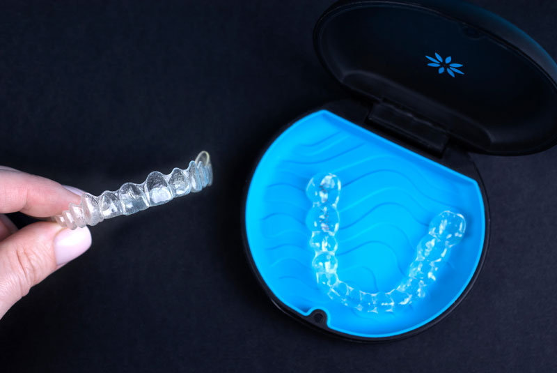 invisalign tray official beingheld